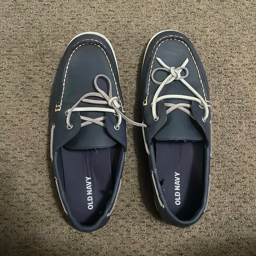Old Navy Men’s Navy Boat Shoes